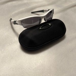 Oakley Flak Jacket sunglasses.